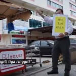 Hotel manager in Penang sells RM3 food by roadside to survive MCO